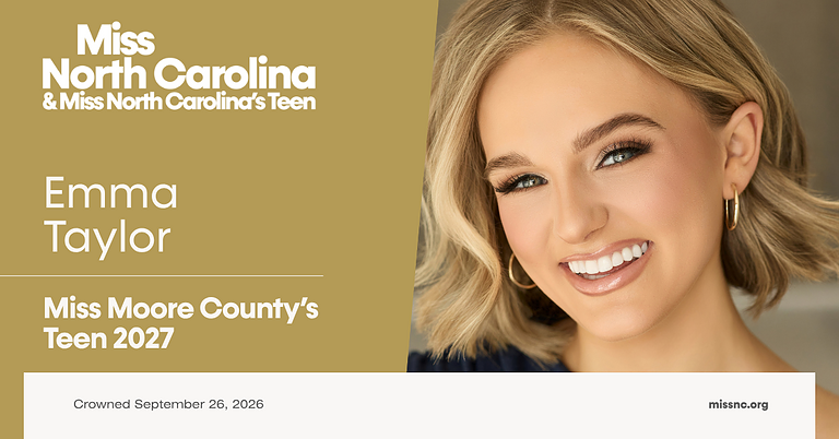 Emma Taylor, Miss Moore County's Teen 2027